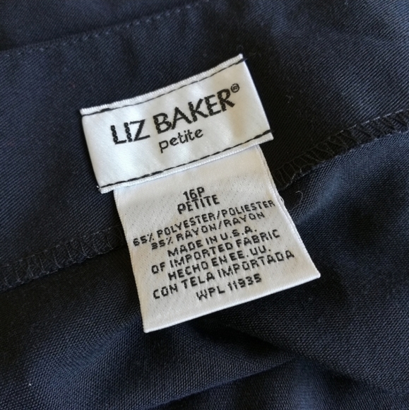 Liz Baker Black A-line Skirt - Picture 6 of 9